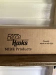Mide Products 1SET-T Fence Hooks, White. Fixed Price $20.00.