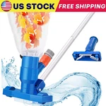 Handheld Vacuum Swimming Pool Jet Cleaner 5SECTION Pole Ground Spa Pond Fountain. Fixed Price $17.98.