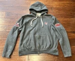 Nfl National Guard Gray Mens 2XL Hspd High School Player Development Zip Hoodie. Fixed Price $22.79.