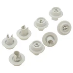 Electrolux Aeg Zanussi Kit 8 Wheels Lower Basket Dishwasher Fav Esf Esl Zws. Fixed Price $29.99.