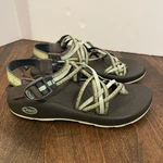 Chaco ZX3 Classic Outdoor Hiking Sandals Womens Size 7 Eur Teal Aqua Gray. Fixed Price $24.95.