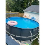 14' 48"INTEX Ultra Xtr Frame Above Ground Swimming Pool With Sand Filter. Fixed Price $750.99.