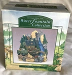 Heritage Mint Fountain Collection Cabin Waterfall Plays Birds/water 2000. Fixed Price $44.99.