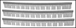 Genuine Hayward SPX1068G3 Replacement Brush 3PK SP1068 Super Vacuum Head. Fixed Price $34.95.